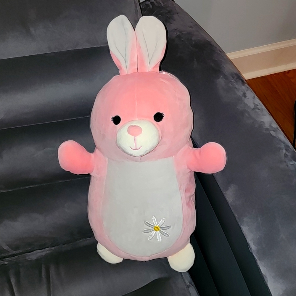 Bop the Pink Bunny HugMee Squishmallow 16" NWT